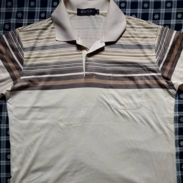 Pl kaos kerah pria second sekend