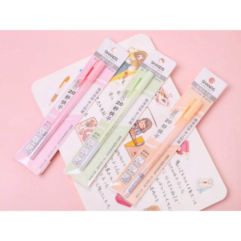 

Shands Pastel Glue Pen / lem kertas bentuk pulpen
