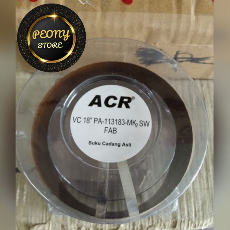 SPUL SPOOL SPEAKER ACR 18 INCH PA 113183 MK²  SW FABULOUS ORIGINAL