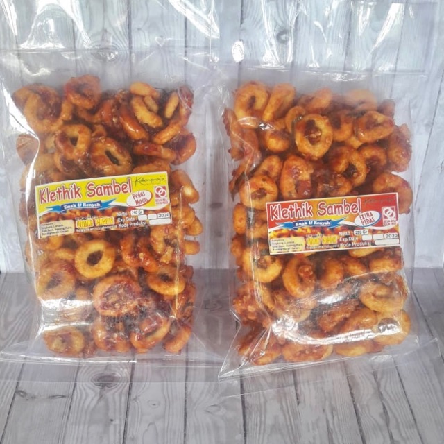 

KLETHIK2 CAMILAN SLONDOK EKSTRA PEDAS 250 gram, MANTAP ... Murah Meriah..