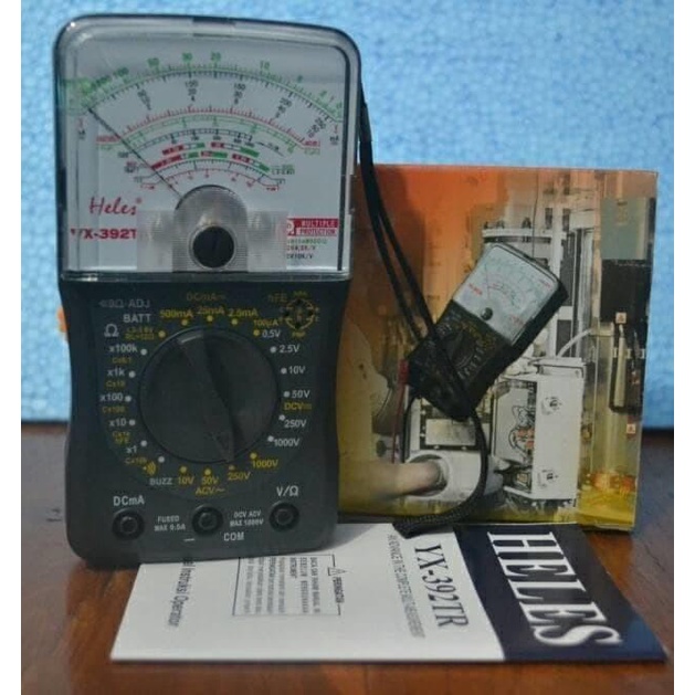 Current Meter Multitester Analog - Multi Meter Analog Heles Yx 392 Tr