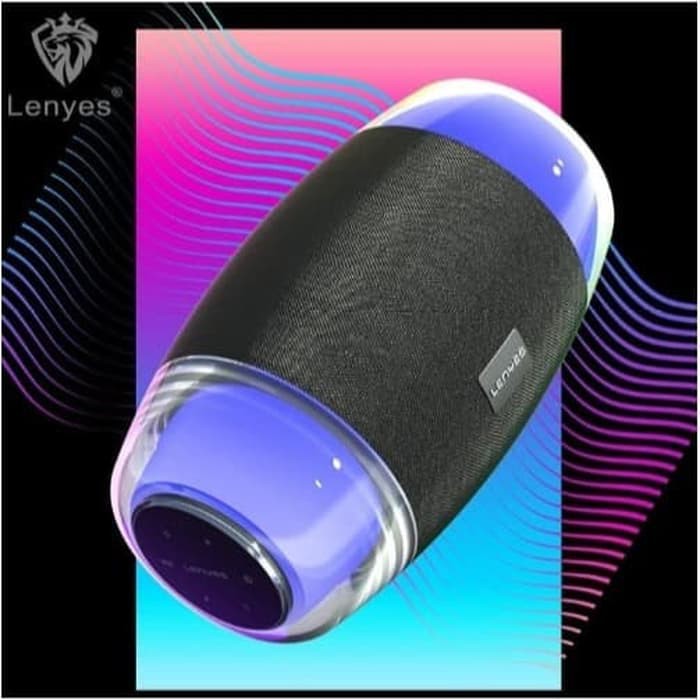 Speaker Bluetooth LENYES Original Lamp S808 Fabric RGB Lamp Wireless