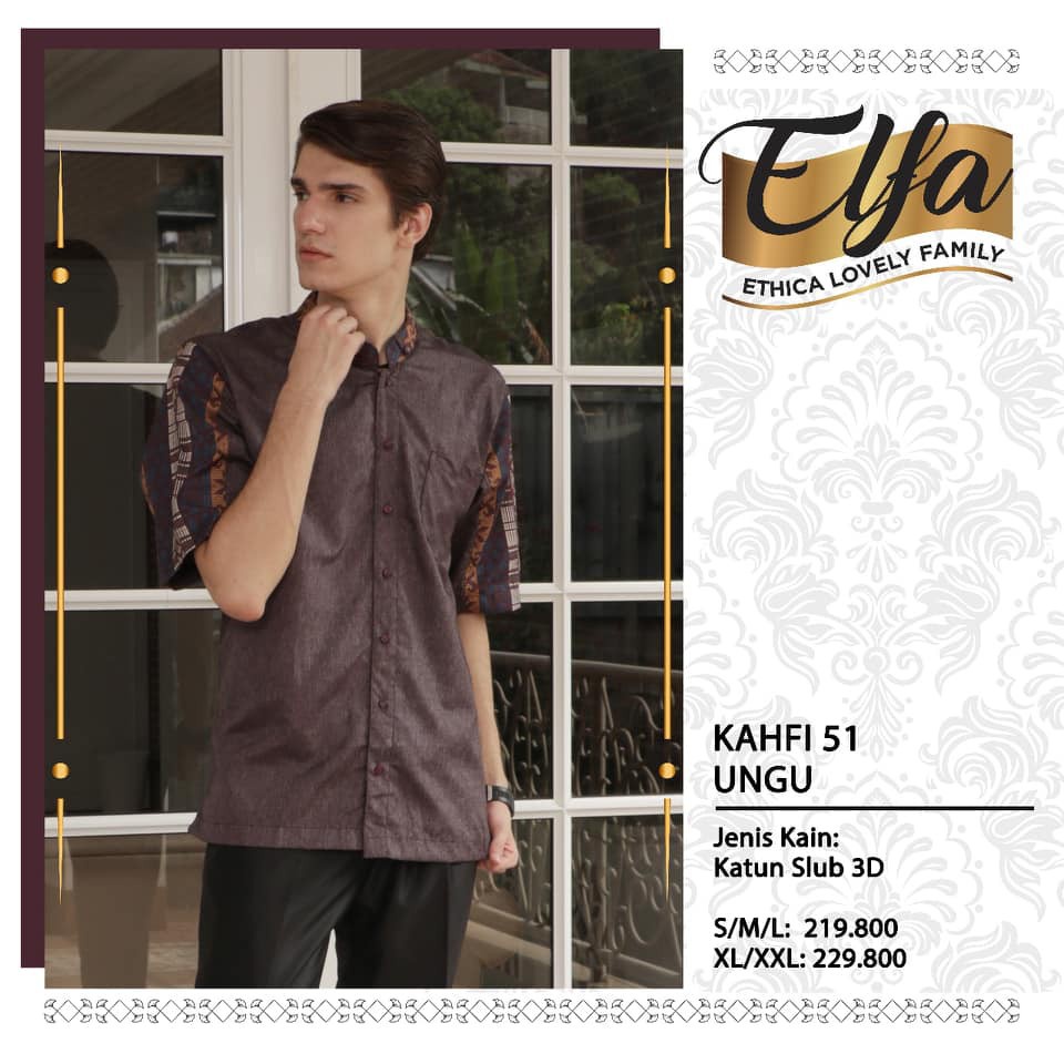 KOKO DEWASA PREMIUM II KAHFI 51 UNGU