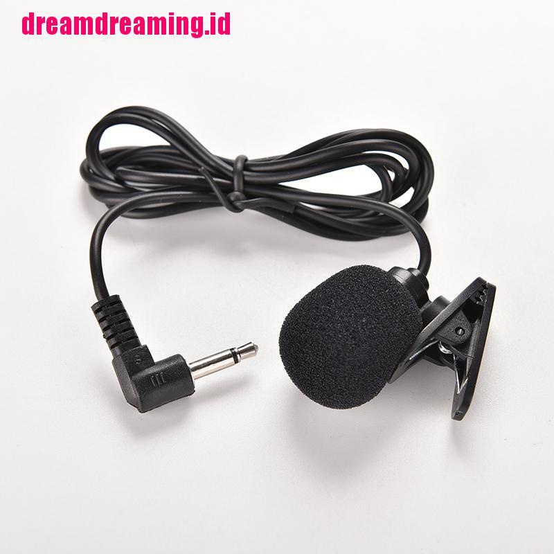 Mikrofon Clip-On Studio Mini 3.5mm Untuk PC Desktop