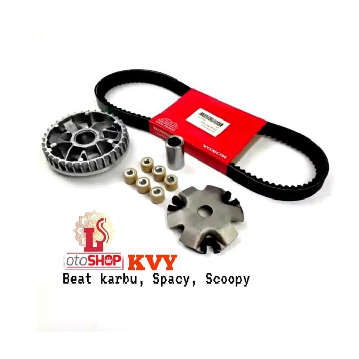 Jual VBelt Van Belt +Roller +Rumah Roller Honda Beat Karbu Scoopy