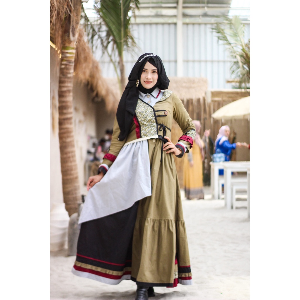 ESME ART OF JAVA E-080109 / GAMIS BATIK UNIK / GAMIS ESME BATIK ORIGINAL