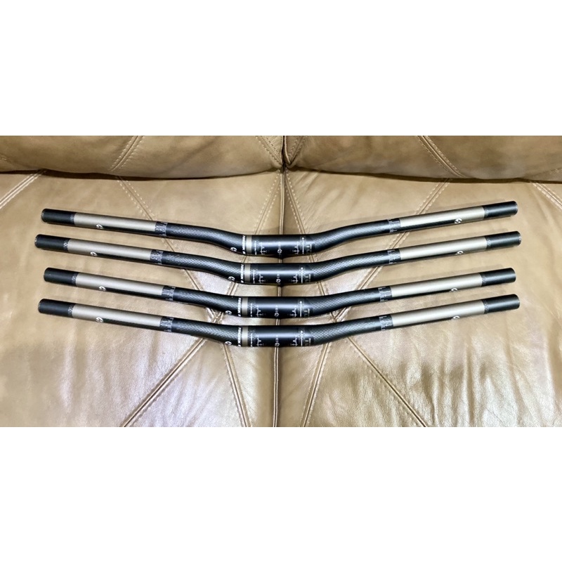 Stang MTB Sepeda Gunung TOSEEK (Rise) Full Carbon 31.8mm 680/720mm
