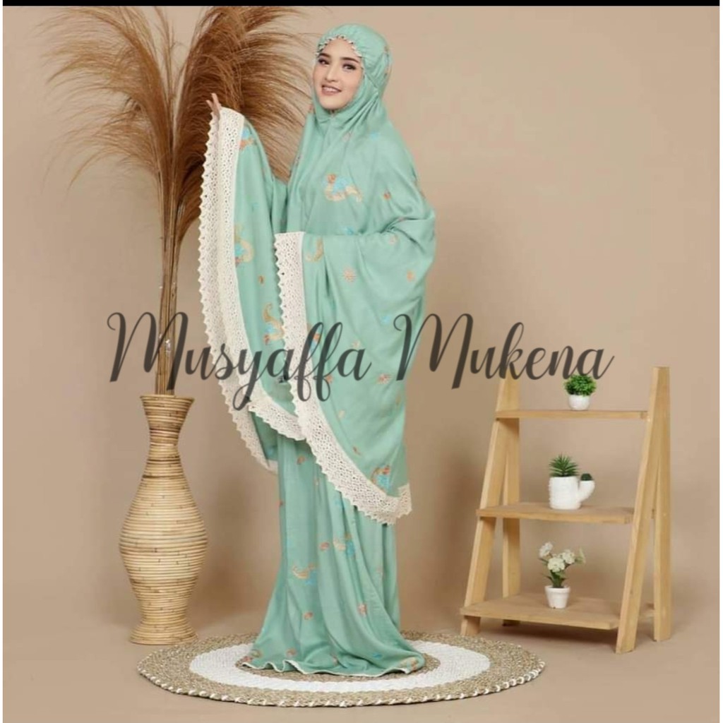 MUSYAFFA - Mukena Dewasa Bordir Calista Series