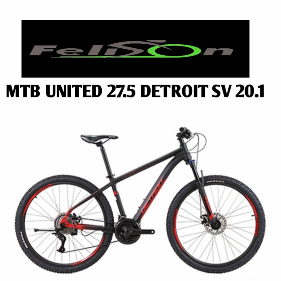Sepeda Gunung United MTB 27.5" Detroit SV 20.1
