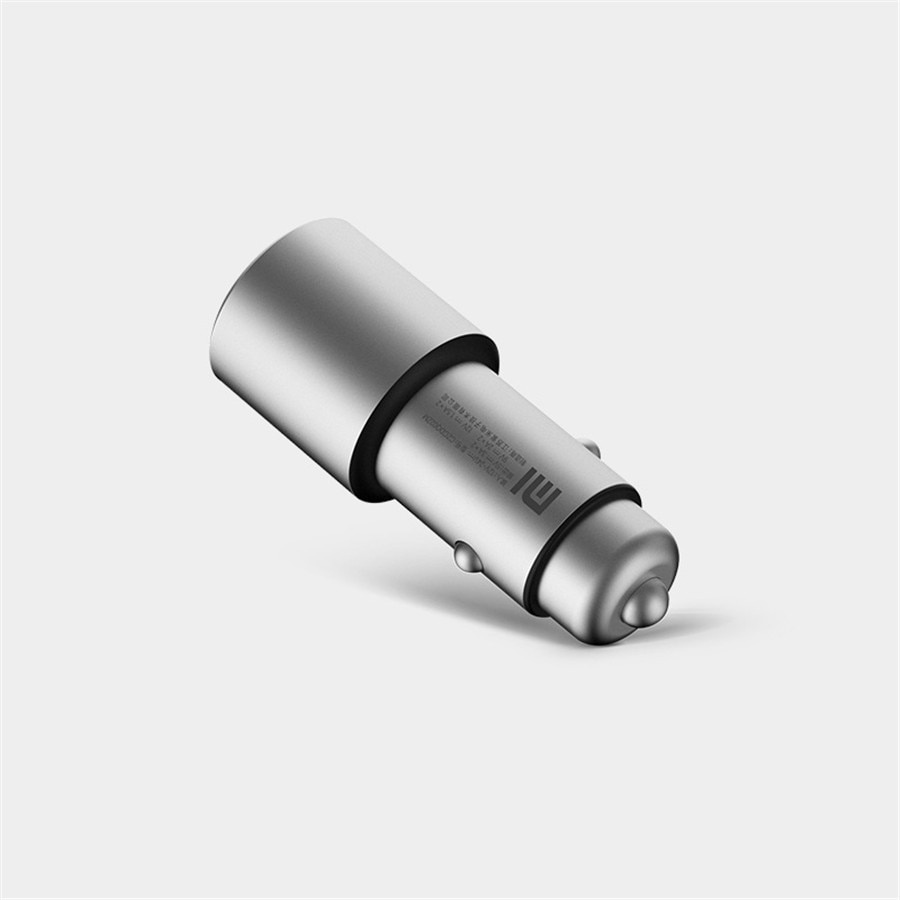 Xiaomi Car Charger QC3.0 X2 Dual USB Quick charge Max 5V/3A 9V/2A 15V/1.5A Metal Style for Mi 10 11 11T