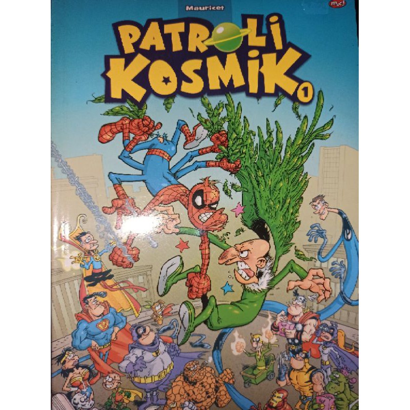Buku Komik Berwarna Patroli Kosmik (preloved)