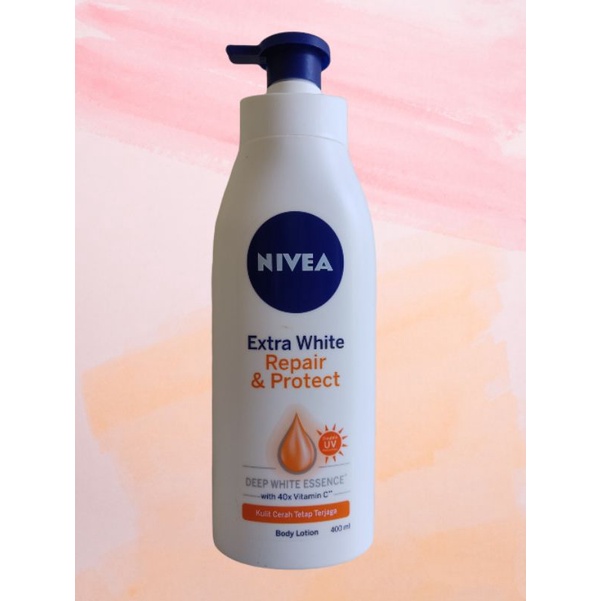 NIVEA Handbody lotion Extra white Repair&protec/ Extra white Firm & smooth 400ml