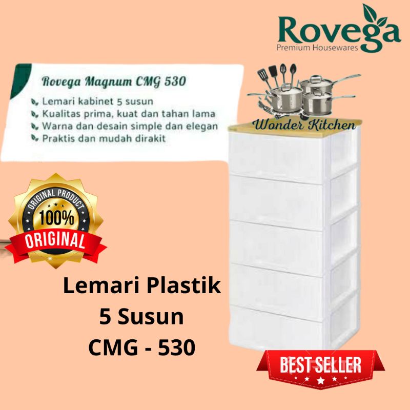 Lemari Kabinet Rovega 5 Susun CMG-530