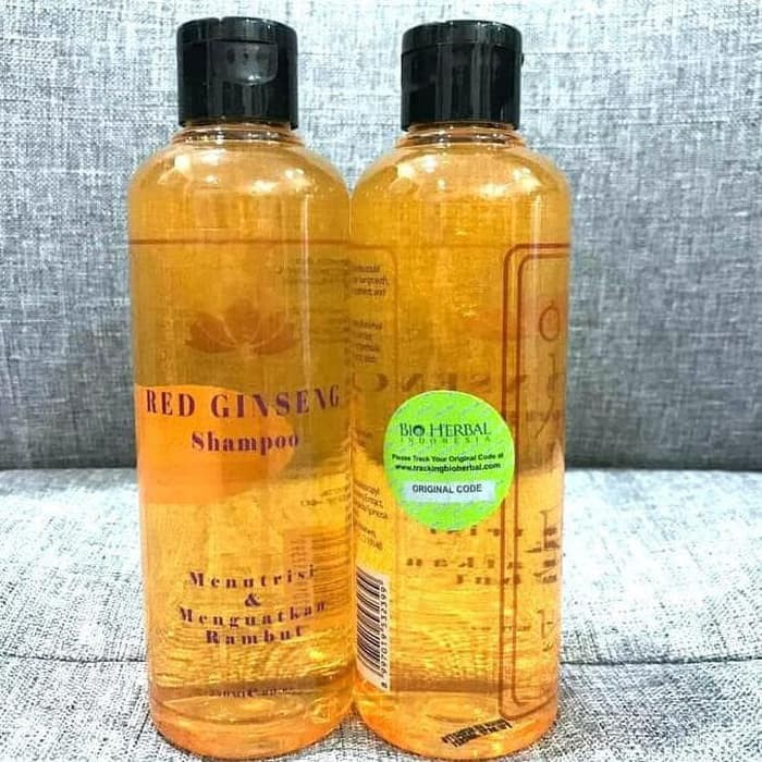 [ORI] PAKET 2in1 RED GINSENG SHAMPOO + HAIR TONIC BPOM ORIGINAL PENUMBUH RAMBUT AMPUH DALAM 2 MINGGU