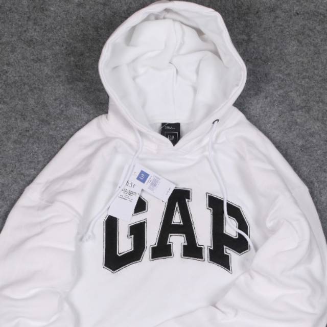 black and white gap hoodie