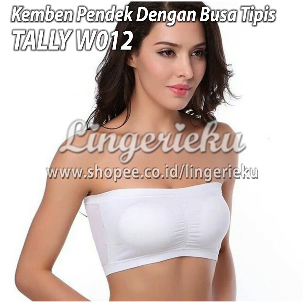 Tally W012 Kemben Fashion Wanita Dengan Busa Bisa Dilepas