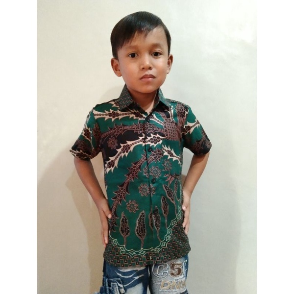 Hem batik anak