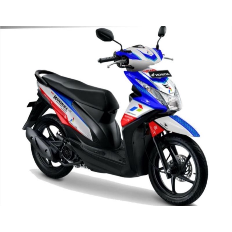 DECAL STIKER FUL BODY BEAT FI INJEKSI LAMA MOTIF MANDALIKA RACING TEAM