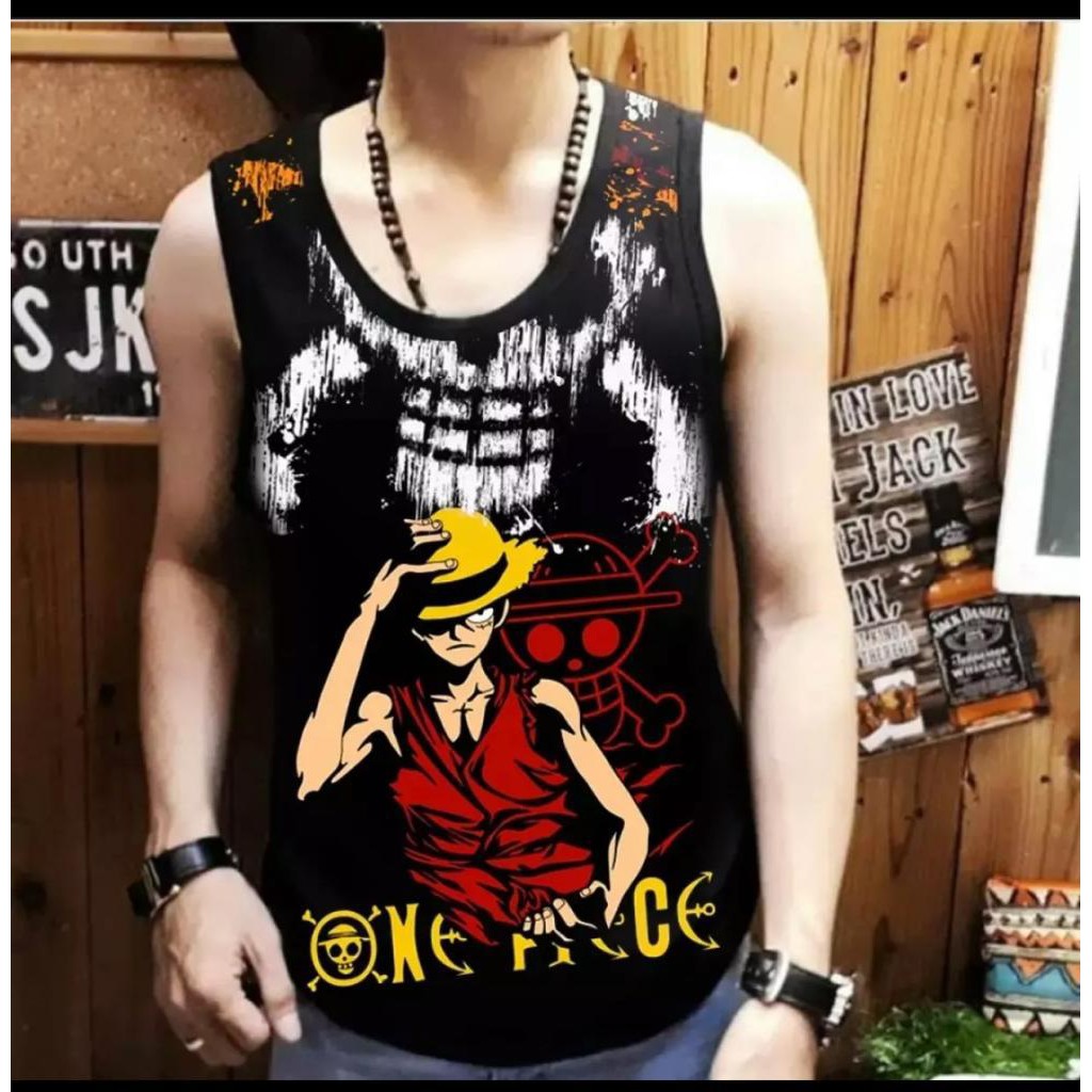 Asgard777 - SINGLET MOTIF / kaos cowok / kaos singlet / kaos dalem