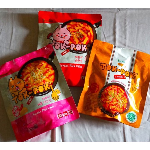 

Korinus K - Bunsik Tokpoki / Tteokbokki / Toppoki / Tok-Poki Pedas instan Halal MUI