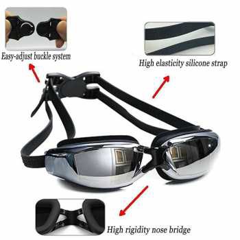 Kacamata Renang Selam Snorkling Dewasa Anti Fog UV Protection  - RH9200