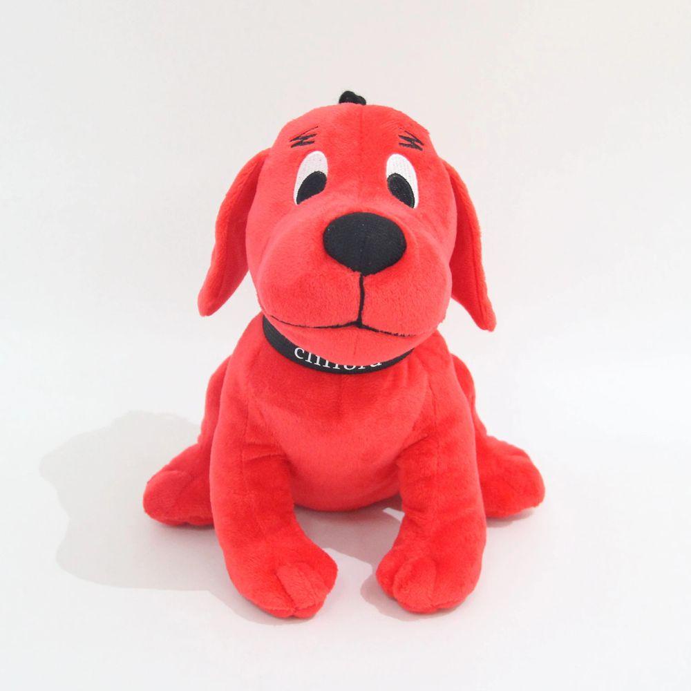 Lanfy The Big Red Dog Plush Toy Kawaii 22 cm Mainan Lembut Mainan Anak Kartun Plush Doll Boneka Anime