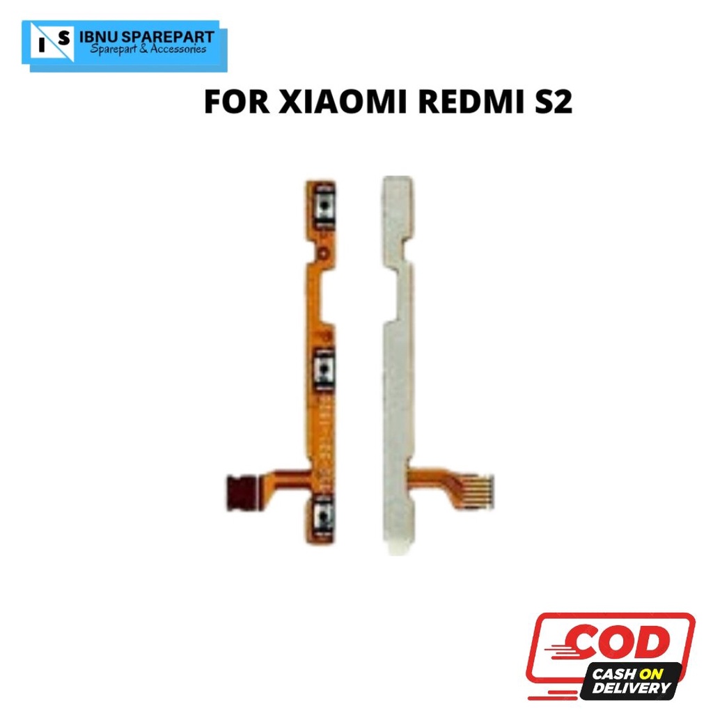 Flexible Flexibel on off volume Xiaomi Redmi S2 - Fleksibel On of vol tombol power Original
