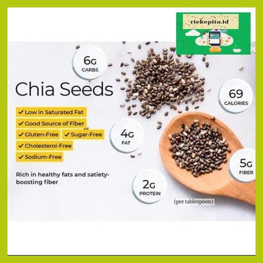 

5Yer67R- Black Chia Seed 1 Kg Mexico Premium Natural Grade 1 By Chiajoy T7Rty67-