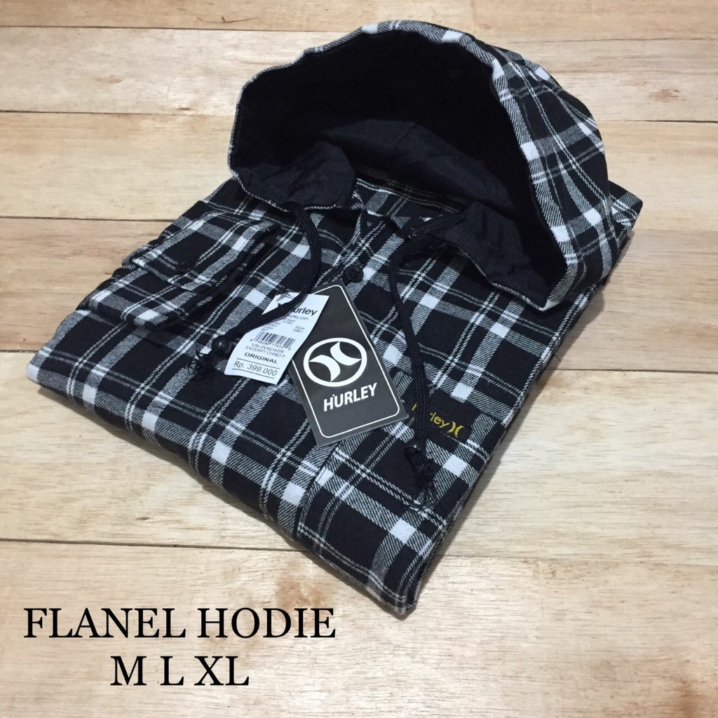 KEMEJA FLANNEL HOODIE PREMIUM - KEMEJA FLANNEL PRIA - KEMEJA FLANNEL HOODIE LENGAN PANJANG