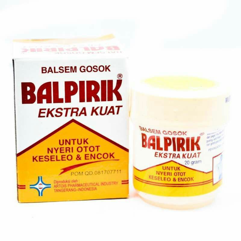 Balsem Kuning Balpirik 20 gr