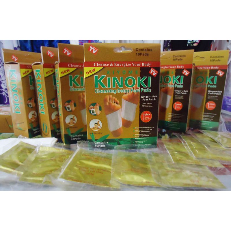 Kinoki Gold Detox Koyo Kaki - Ginger Koyo Penyerap Racun - Detox Foot  Herbal Kesehatan