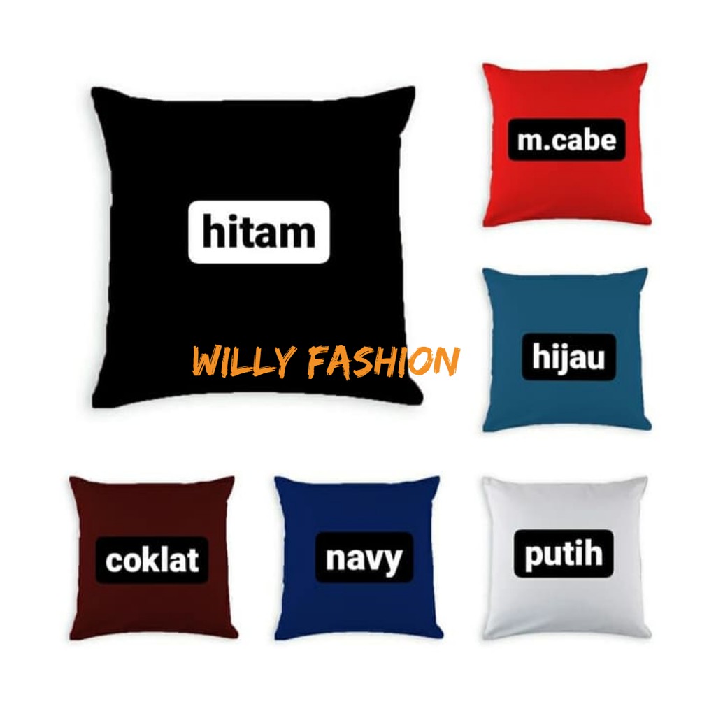 Sarung Bantal Sofa Costome Bahan Polyster Murah Berkualitas