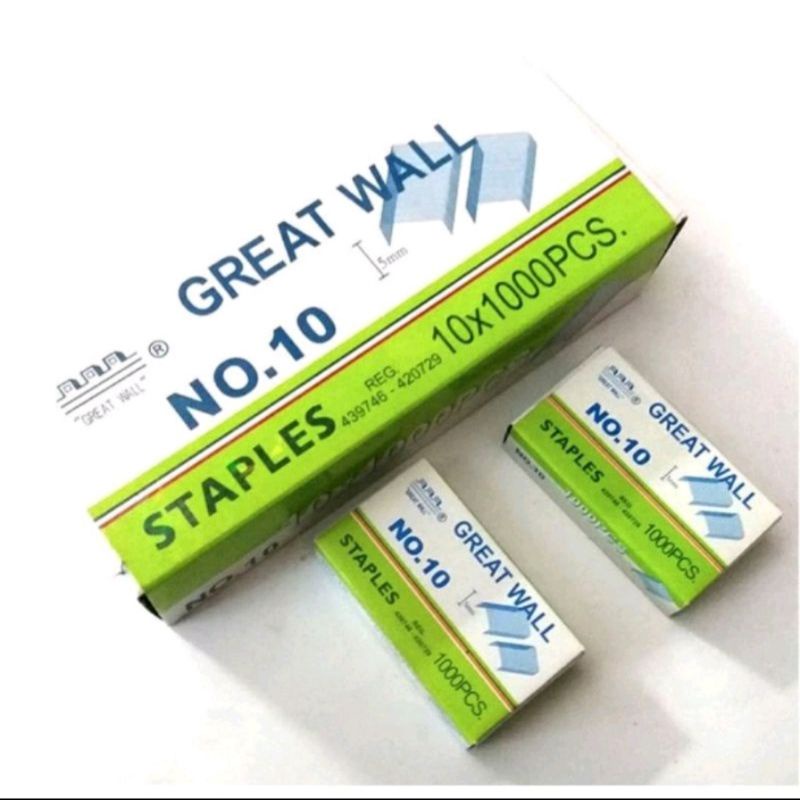 

Isi Staples/Stapler Great Wall HD-10