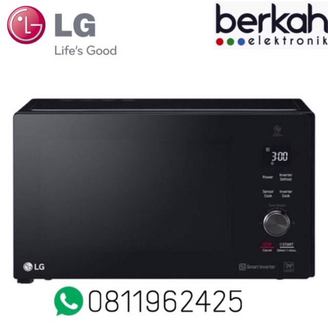 Jual HARGA MURAH LG MICROWAVE GRILL SMART INVERTER 25L MH6565DIS