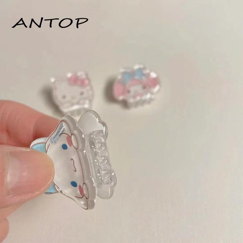 Jepit Rambut Mini Bahan Akrilik Motif Yugui Dog Melody Untuk Anak Perempuan