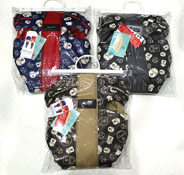 Gendongan Baby Scot Ransel / Gendongan Print Lucu Baby Scot