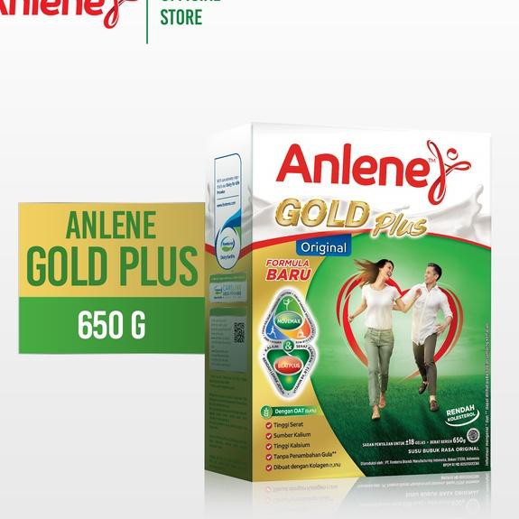 

4.4 Promo >> Anlene Gold Plus Original/Plain - Susu Bubuk 650 gr
