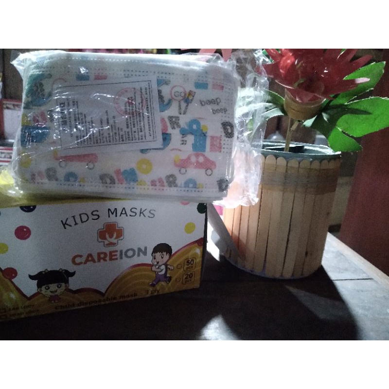 KIDS MASKER ION MASKER ANAK CEWEK COWOK