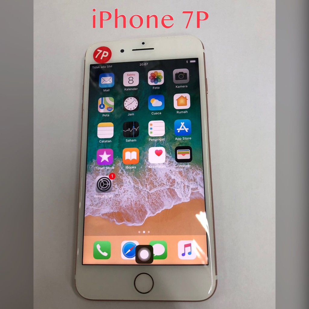 HP iPhone 7PLUS 128GB NO FINGERPRINT SECOND FULLSET - ROSE GOLD