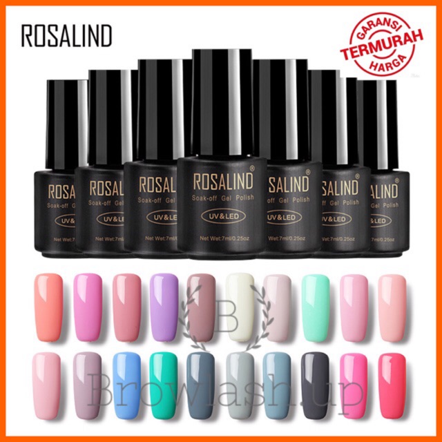 21-40 ROSALIND soak-off gel polish Uv led 7ml kutek gel Rosalind