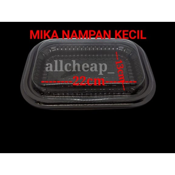 10PCS PLASTIK MIKA NAMPAN KECIL MIKA TAMPAH TRAY UK S SUSUN ROTI KUE