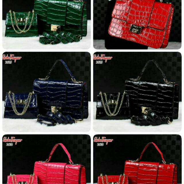 tas wanita cantik ferragamo