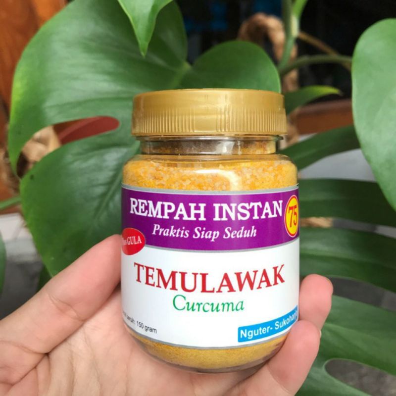 

Bubuk Rempah Instans Temulawak Premium