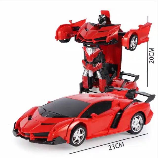1 kg Mainan Mobil Remot Robot Transformer RC Remote 1 kg Mainan Mobil Remot Robot Transformer RC Remote