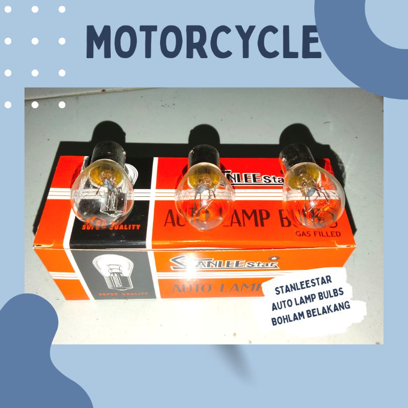 Bohlam Motor Lampu Belakang Stanleestar