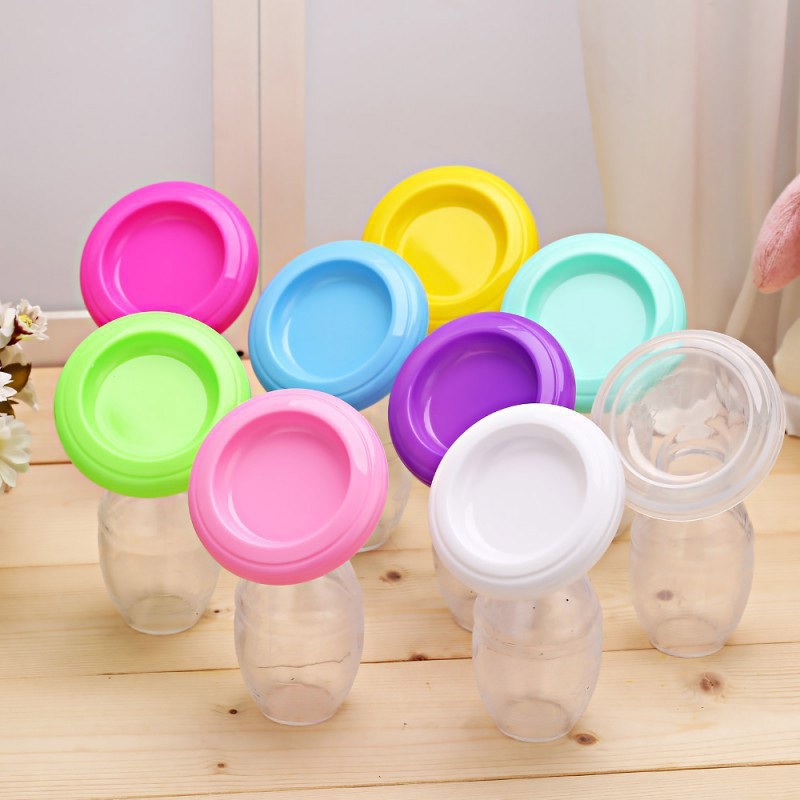 Pompa Asi Manual Silikon / Silicone Breast Pump / Breast Milk Saver 100 ml