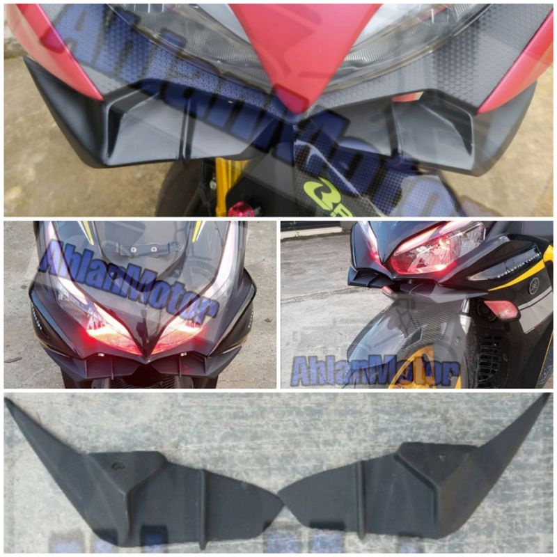 winglet new aerox winglet aerox Connected winglet all new aerox