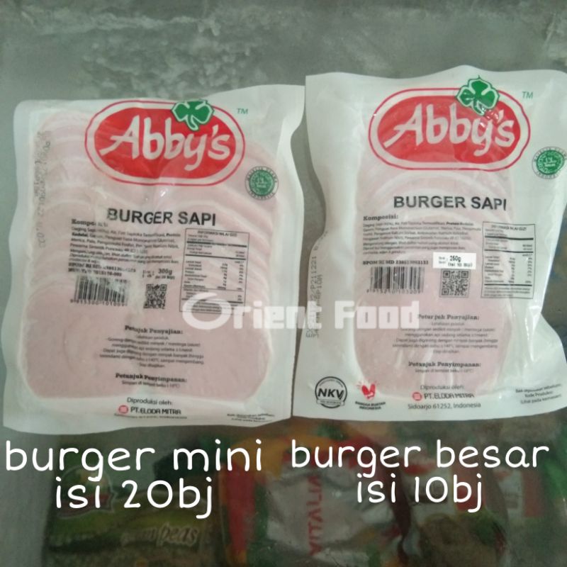 

Abbys Burger Sapi