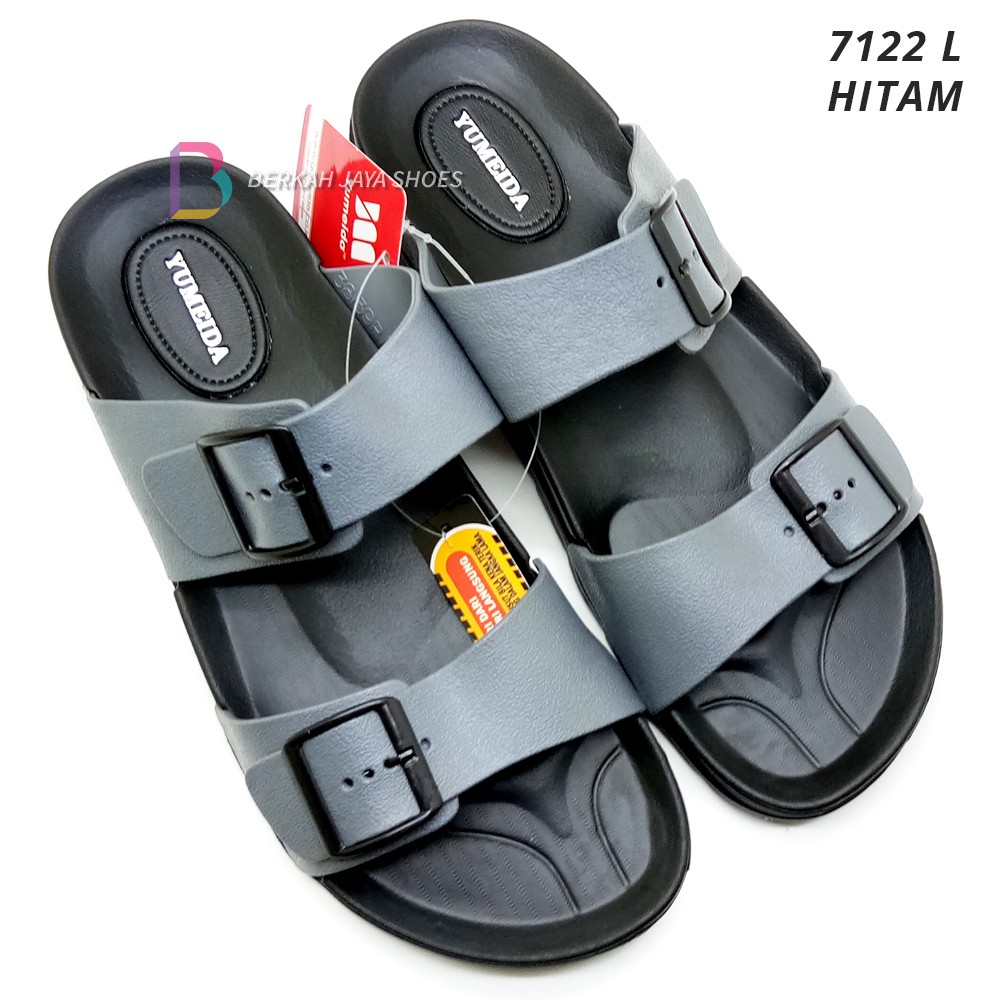 Sandal Pria Karet - Sandal Slop Ban 2 Pria Yumeida 7122 L Varian Warna