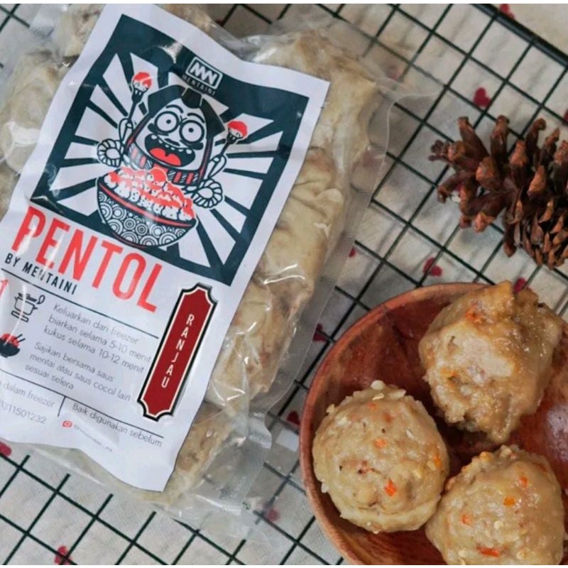 

Frozen Pentol Ranjau 10 pcs + Sambal